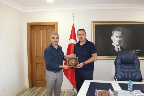 Büyükçekmece Kaymakamı sayın Ali İkram TUNA’ya nezaket ziyaretimiz