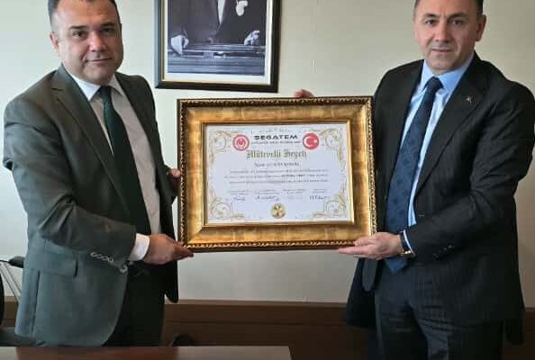ŞEGATEM Heyetinden Anayasa Mahkemesi Raportörler Koordinatörü Sayın Osman KODAL’a Ziyaret…