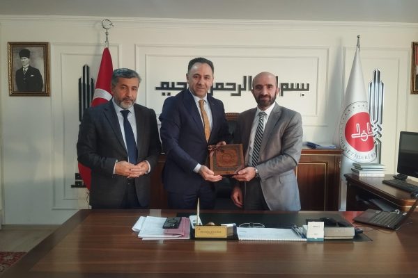 Büyükçekmece İlçe Müftüsü Sayın Hayreddin KILIÇBAY’ a nezaket ziyareti