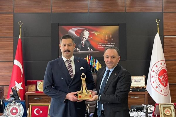 Çorlu Cumhuriyet Başsavcısı Sayın Bilgehan Yücel’e ziyaret
