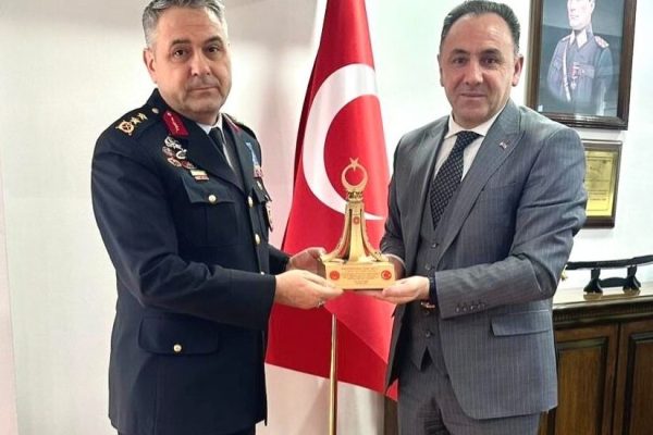 Jandarma Genel Komutanlığı Asayiş Başkanı Tümgeneral Sayın Murat Bulut’a ziyaret
