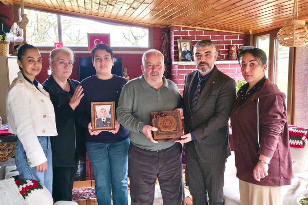 Şehit Pilot Yarbay Gökhan Korkmaz’ın kıymetli ailesini ziyaret