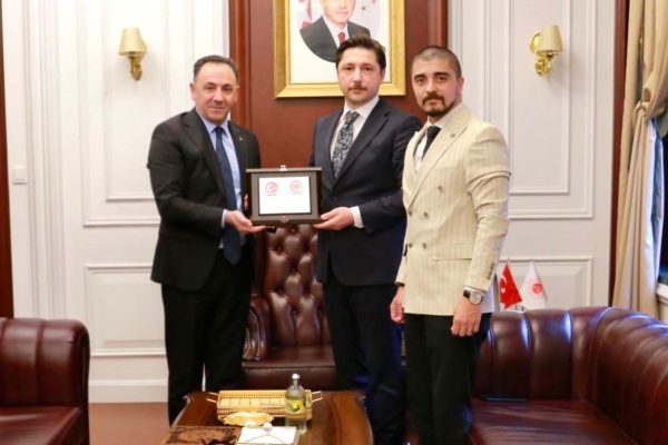Adalet Bakan Yardımcısı Sayın Burak Ceyhan’a hayırlı olsun ziyaretin