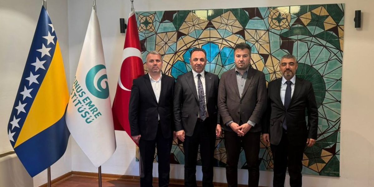 Yunus Emre Enstitüsü Bosna-Hersek Koordinatörü Mehmet Akif YAMAN’a Ziyaret