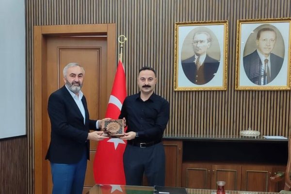 Havza Kaymakamı Sayın Mustafa Ayvat’a teşekkür ziyareti