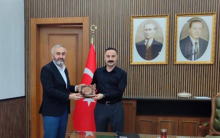 Havza Kaymakamı Sayın Mustafa Ayvat’a teşekkür ziyareti