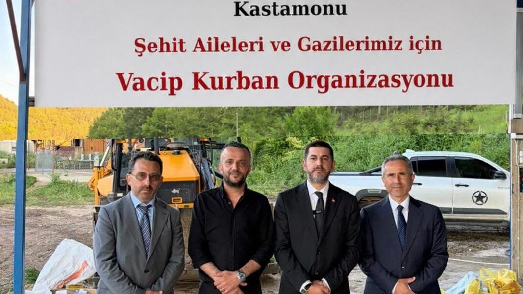 Kastamonu Şehit Aileleri ve Gazilerimiz için Vacip Kurban Organizasyonu