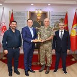 Gazi Tümgeneral ve 5. Kolordu Komutanı Sayın Davut ALA’ya ziyaret