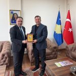 Kosova Mamuşa Belediye Başkanı Abdulhadi Krasniç’e  ziyaret.